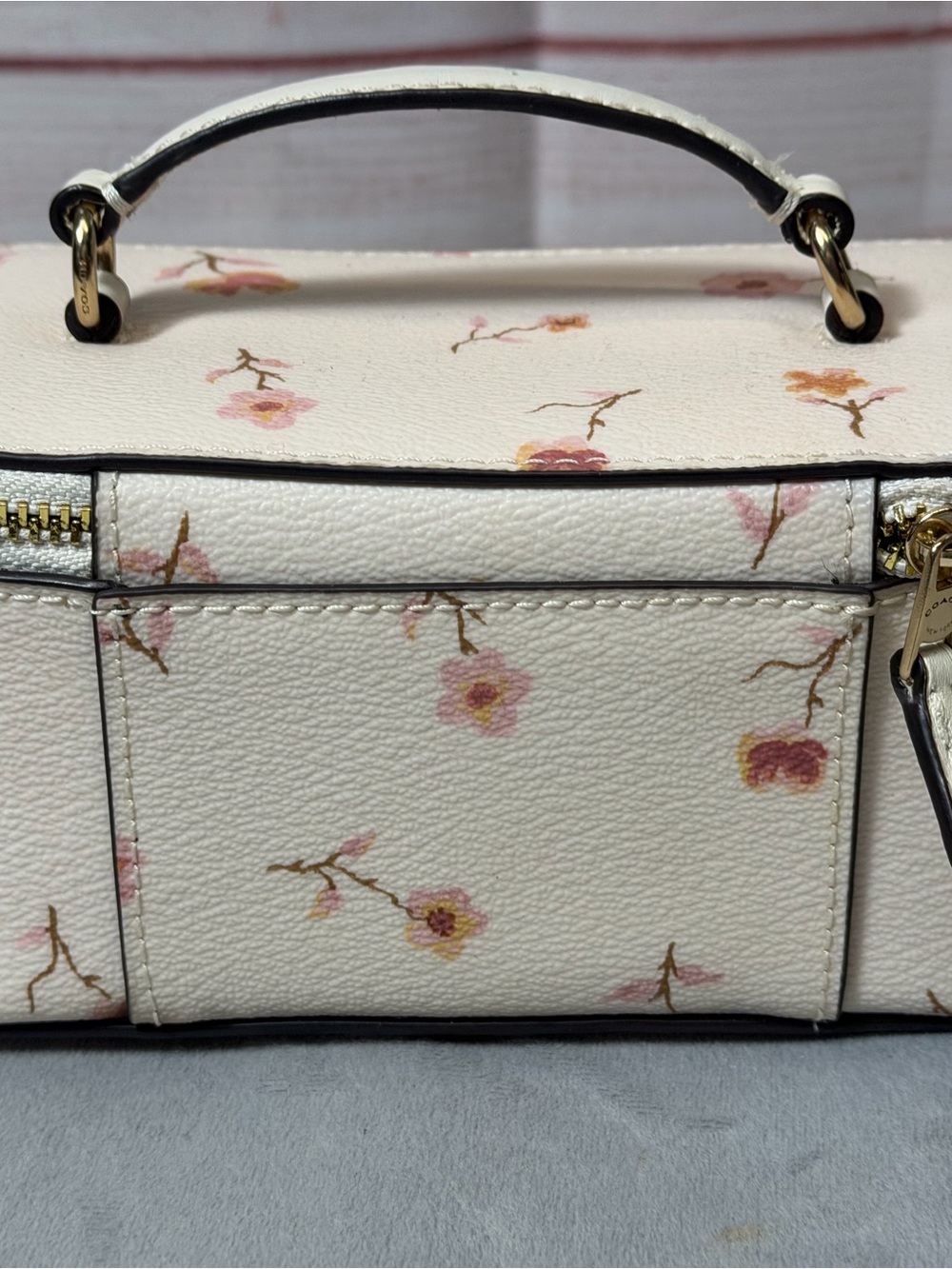 Coach Mini Vanity Floral Case For Jewelry Travel - Picture 5 of 16